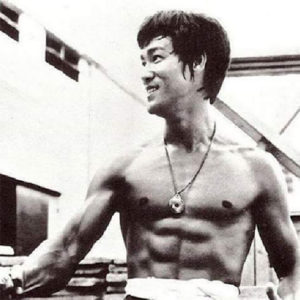 bruce lee six pack abs